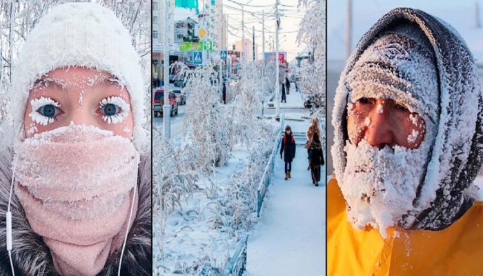 ঠান্ডায় যে শহরের মানুষের চোখের পাপড়ি-দাড়িও জমে যায় বরফে